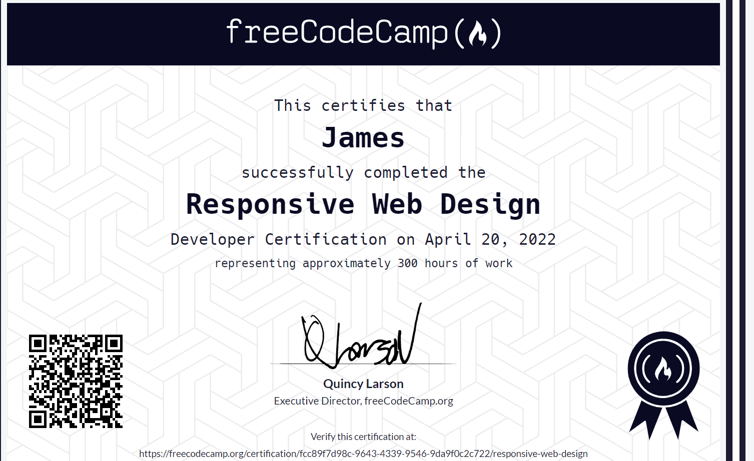 web design certification completed
